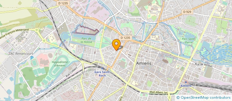 localisation de l'entreprise GARAGE ABILIO à AMIENS