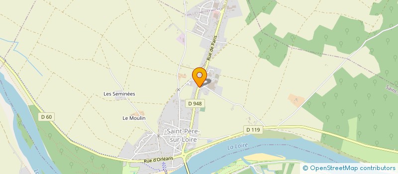 localisation de l'entreprise GARAGE AD DUGUE EURL à SAINT-PERE-SUR-LOIRE