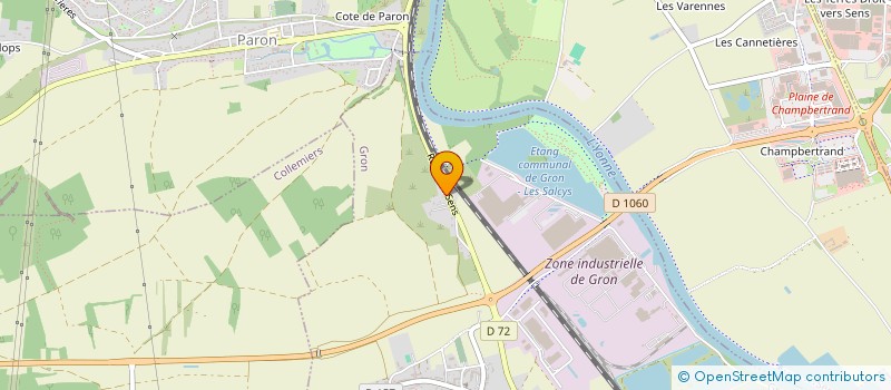 localisation de l'entreprise GARAGE ADS à SENS
