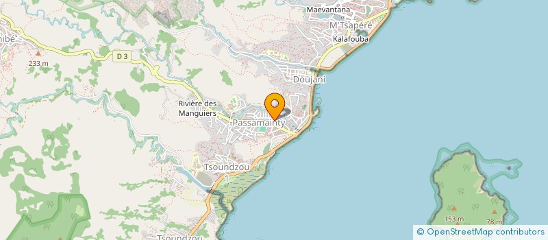 localisation de l'entreprise GARAGE AMIGO  MAMOUDZOU