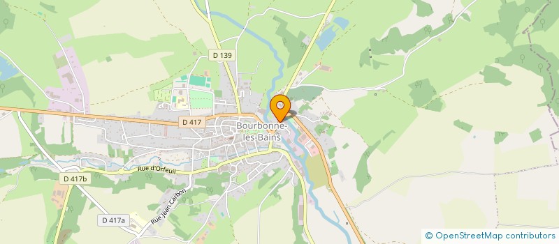 localisation de l'entreprise GARAGE ANDRE FRERES à BOURBONNE-LES-BAINS
