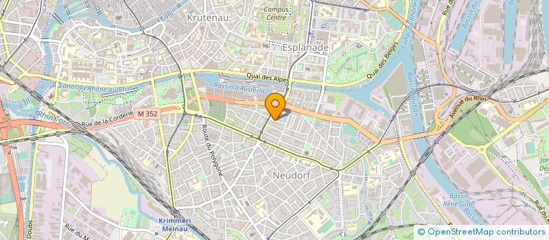 localisation de l'entreprise GARAGE ANTHONY à STRASBOURG