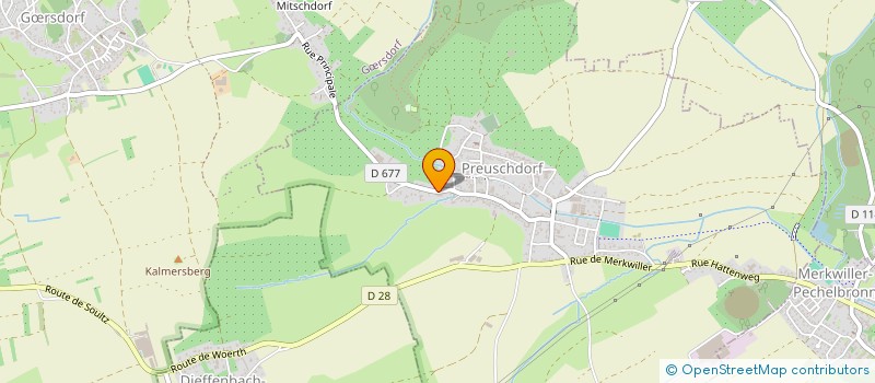 localisation de l'entreprise GARAGE ARNOLD ET FILS à PREUSCHDORF
