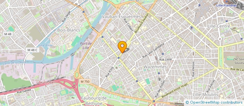 localisation de l'entreprise GARAGE ATLAS à LILLE