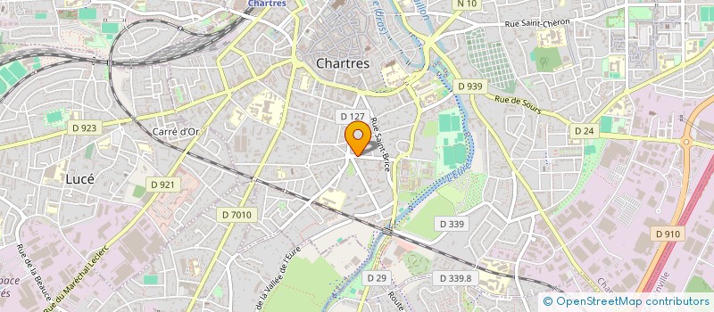 localisation de l'entreprise GARAGE AUDIER SARL à CHARTRES