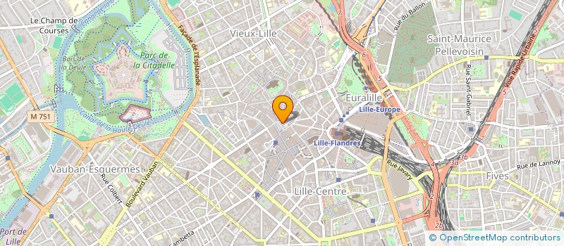localisation de l'entreprise GARAGE AUTO à LILLE