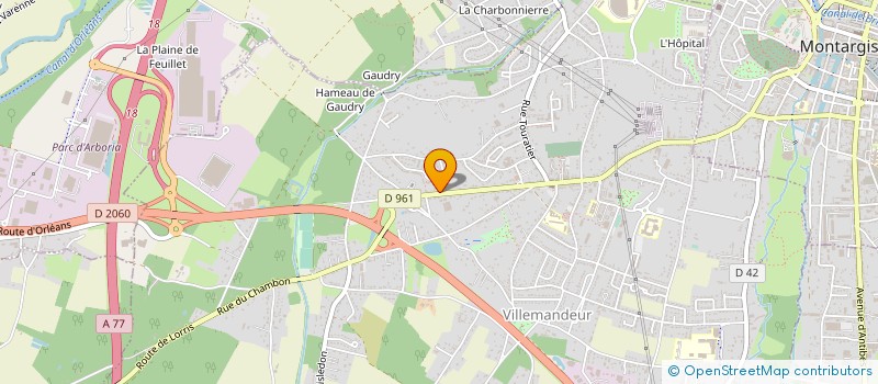 localisation de l'entreprise GARAGE AUTO-ALTIN SARL à VILLEMANDEUR