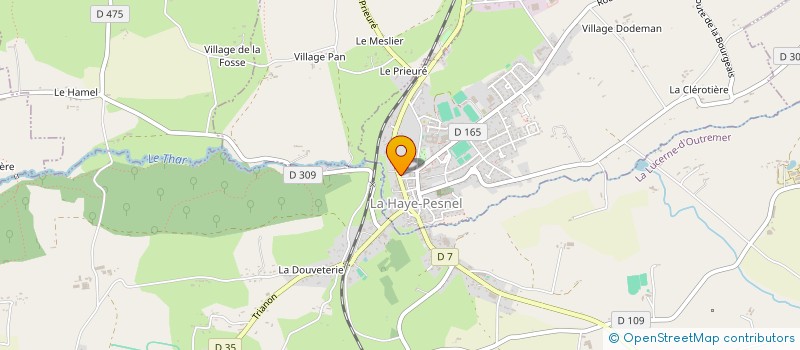 localisation de l'entreprise GARAGE AUTO BEAUCHAMPS à BEAUCHAMPS