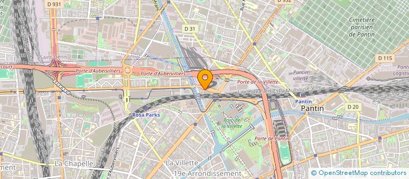 localisation de l'entreprise GARAGE AUTO CLUB 75  PARIS