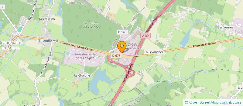 localisation de l'entreprise GARAGE AUTO CONSEILS  COURLAOUX