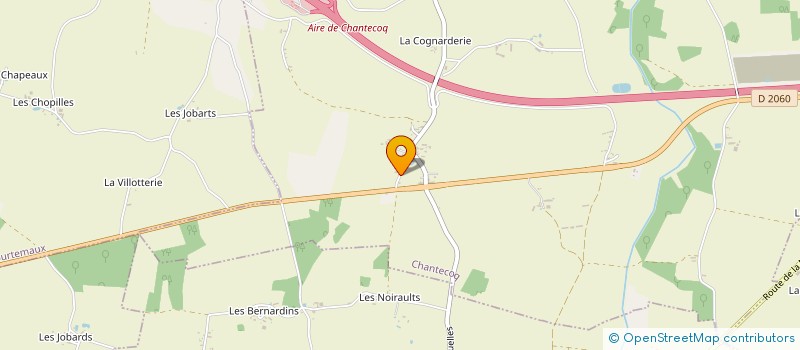 localisation de l'entreprise GARAGE AUTO DIAG 45 à CHANTECOQ