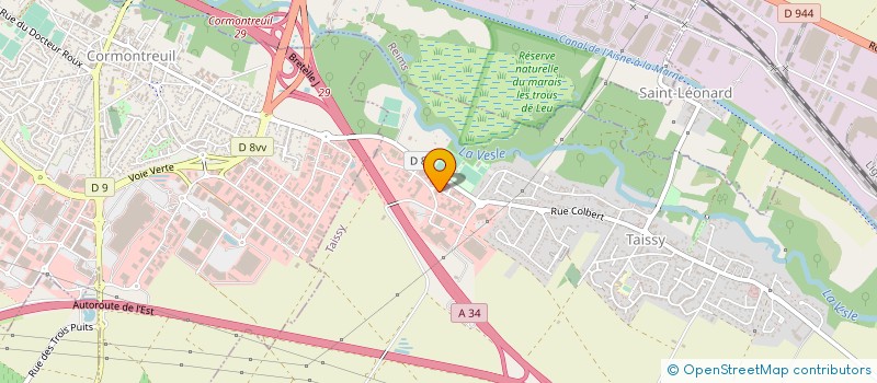 localisation de l'entreprise GARAGE AUTO LEADER  TAISSY