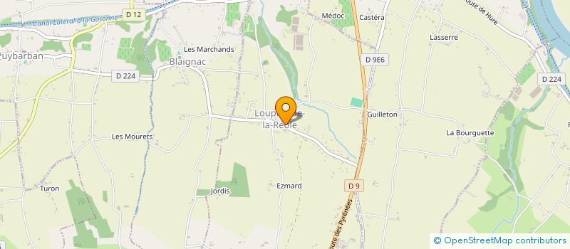 localisation de l'entreprise GARAGE AUTO SERVICES MONGAUZY  MONGAUZY