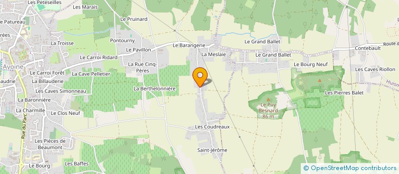localisation de l'entreprise GARAGE AUTORECTIF DU VERON - ARV à BEAUMONT-EN-VERON