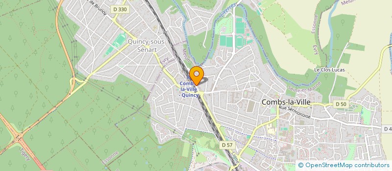 localisation de l'entreprise GARAGE AUTOS ACTION  COMBS-LA-VILLE