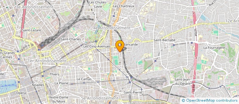 localisation de l'entreprise GARAGE AUTOS REPARATIONS BOSCARY à MARSEILLE