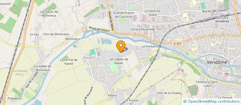 localisation de l'entreprise GARAGE B2C  NAVEIL