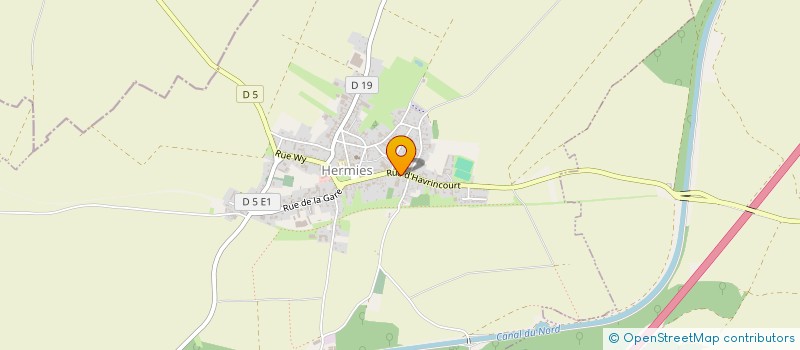 localisation de l'entreprise GARAGE BACHELET ET COMPAGNIE  NEUVILLE-SAINT-REMY