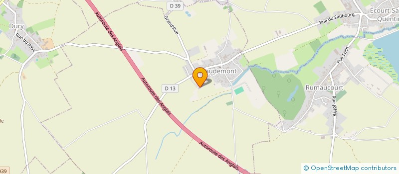 localisation de l'entreprise GARAGE BACQUET  BARALLE