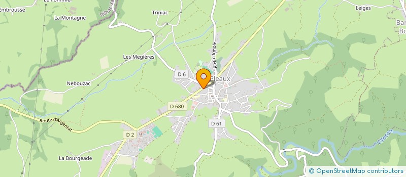 localisation de l'entreprise GARAGE BAILLOU à PLEAUX