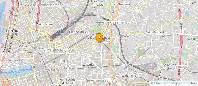 localisation de l'entreprise GARAGE BANCK à MARSEILLE