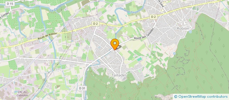 localisation de l'entreprise GARAGE BARNOUIN à TAILLADES