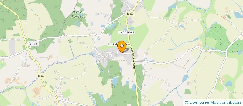localisation de l'entreprise GARAGE BESSONNEAU à MAUGES-SUR-LOIRE
