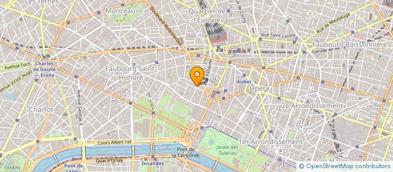 localisation de l'entreprise GARAGE BGA-LEPIC-MONDIAL  PARIS