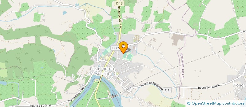 localisation de l'entreprise GARAGE BIASI  CASTELMORON SUR LOT