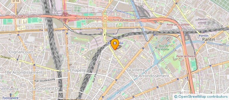 localisation de l'entreprise GARAGE BL à PARIS