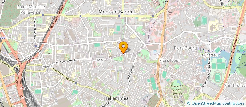 localisation de l'entreprise GARAGE BLIECQ à MONS-EN-BARŒUL