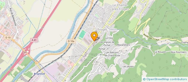 localisation de l'entreprise GARAGE BLONDEAU à GONCELIN