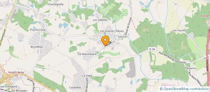 localisation de l'entreprise GARAGE BONNET VENTES VN VO à CHAPTELAT