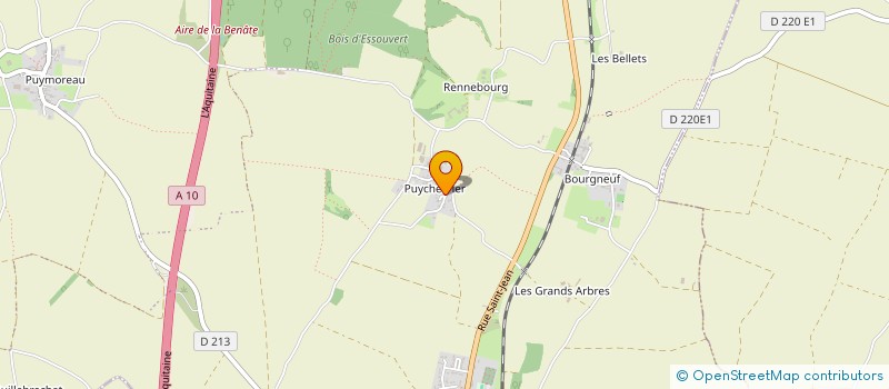 localisation de l'entreprise GARAGE BOUDEAU GRATIOT  VERVANT