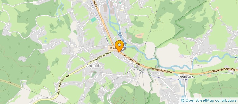 localisation de l'entreprise GARAGE BOUILLON  ANOULD