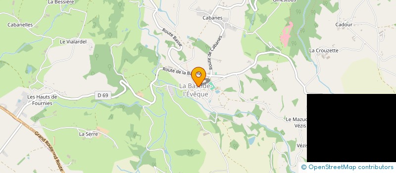 localisation de l'entreprise GARAGE BOURDEAU  MARTIEL