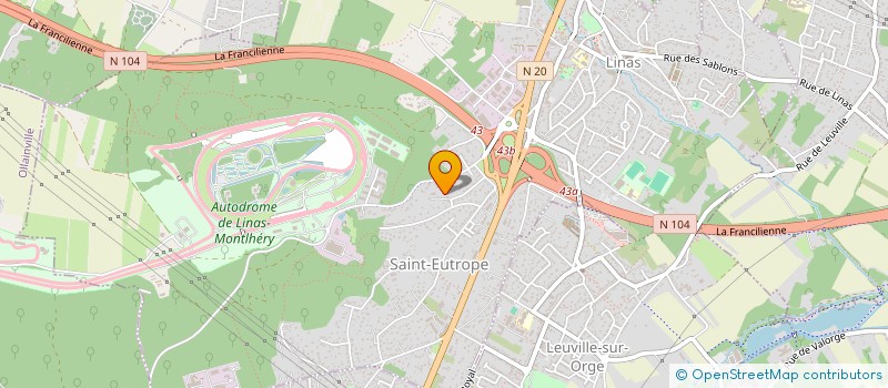 localisation de l'entreprise GARAGE BRIISSOIS à BRIIS-SOUS-FORGES