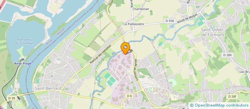 localisation de l'entreprise GARAGE BUATHIER à TREVOUX