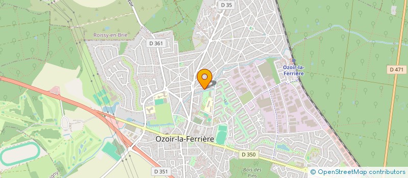 localisation de l'entreprise GARAGE C2F à OZOIR-LA-FERRIERE