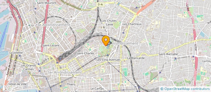 localisation de l'entreprise GARAGE CASSINI à MARSEILLE