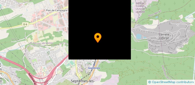 localisation de l'entreprise GARAGE CATTALORDA à SEPTEMES-LES-VALLONS