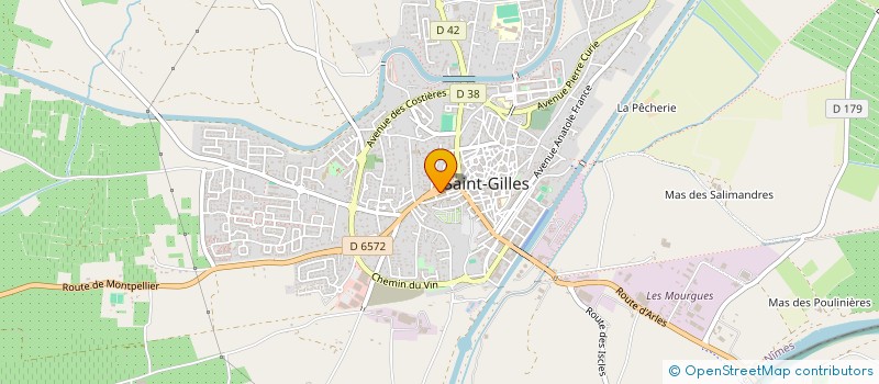 localisation de l'entreprise GARAGE CDG  MARGUERITTES