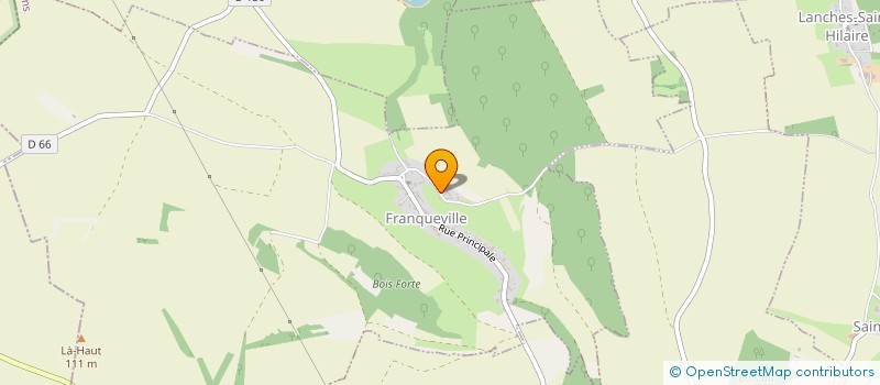 localisation de l'entreprise GARAGE CH MECANO  FRANQUEVILLE