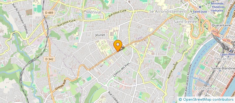 localisation de l'entreprise GARAGE CHARCOT DISTRIBUTION à SAINTE-FOY-LES-LYON