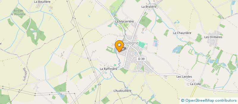 localisation de l'entreprise GARAGE CHASSERIEAU COUTANT à L' OIE