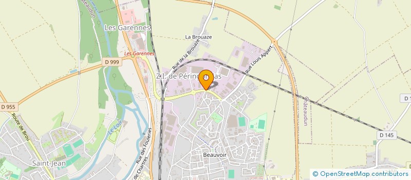 localisation de l'entreprise GARAGE CHIRURGIE CAR à CHATEAUDUN