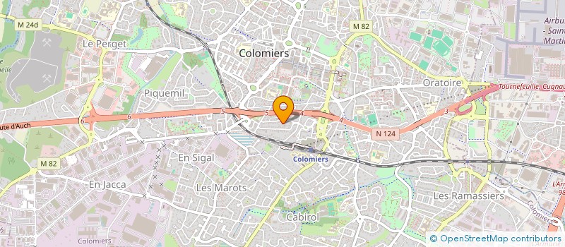 localisation de l'entreprise GARAGE COLOMIERS à COLOMIERS