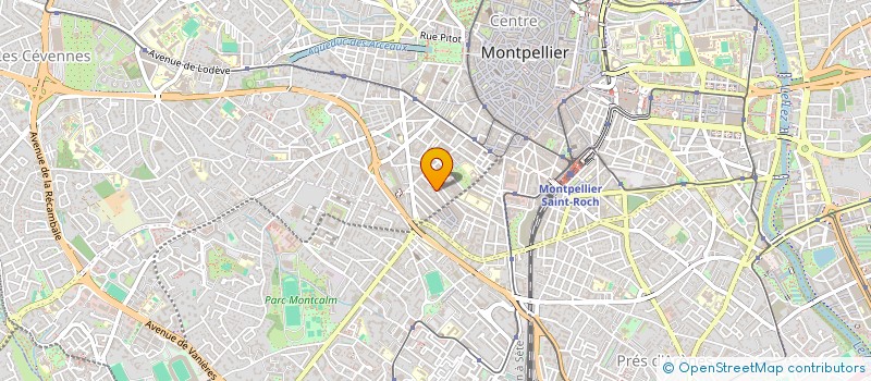 localisation de l'entreprise GARAGE COMBES à MONTPELLIER