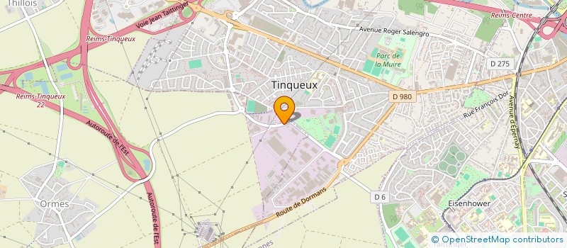 localisation de l'entreprise GARAGE CONCEPT à ORMES