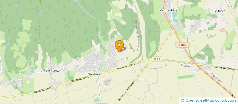 localisation de l'entreprise GARAGE CRETINON  PORTE-DES-BONNEVAUX